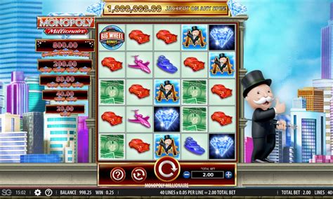 monopoly millionaire online|monopoly slots online game.